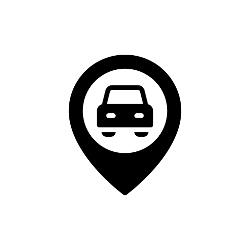 Ikon - Pin med bil